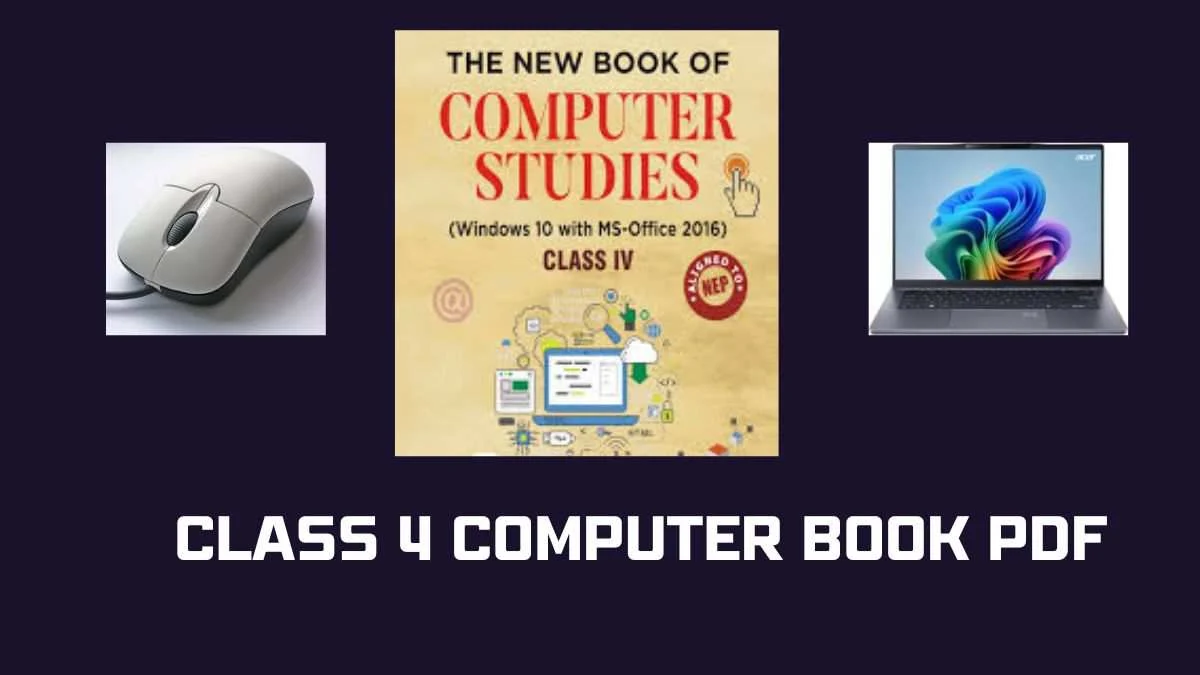 Class 4 Computer Book PDF