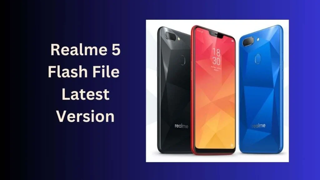 Realme 5 Flash File