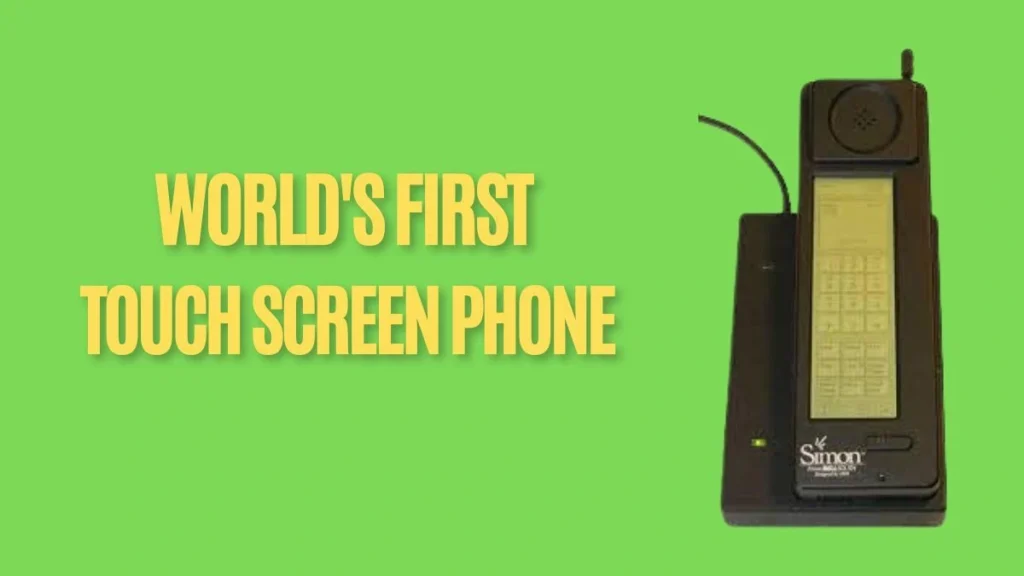 World's First Touch Screen Phone