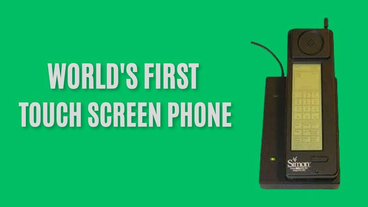 World's First Touch Screen Phone